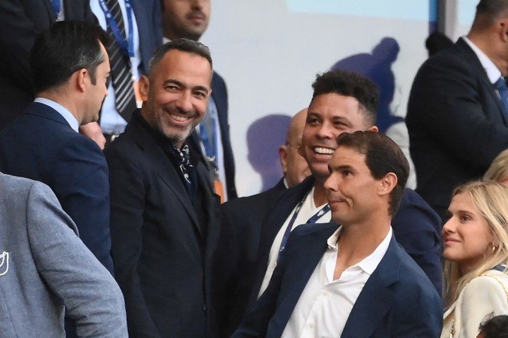 Ronaldo à Paris. Avec Nadal et compagnie. AFP.