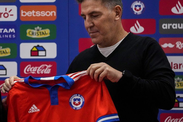 Eduardo Berizzo a été présenté comme entraîneur de l'équipe nationale du Chili. (AP)