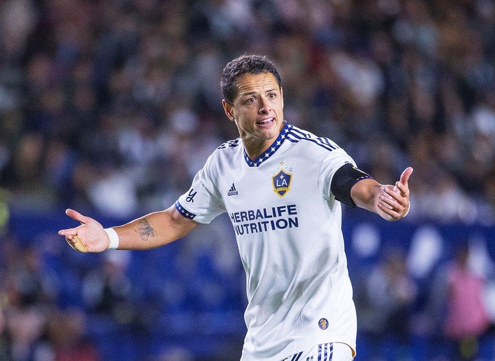 Javier "Chicharito" Hernandez a rejoint LA Galaxy en 2020 (Photo : EFE).