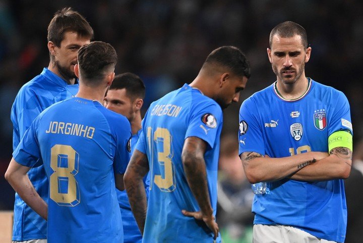 L'Italie n'a pas répondu à une équipe d'Argentine qui a joué de manière régulière (Photo : ANDY RAIN).