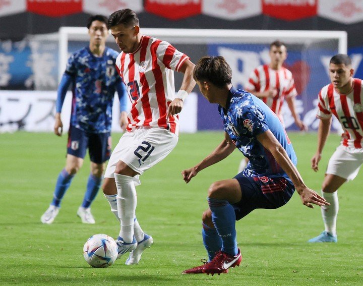 Romero était dans le onze de départ au Paraguay (AFP).