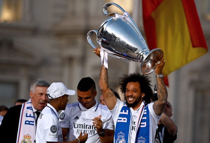 Marcelo et la Ligue des champions une fois de plus (Photo : GABRIEL BOUYS / AFP)