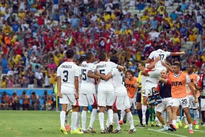 Le Costa Rica participe à la Coupe du monde 2014.