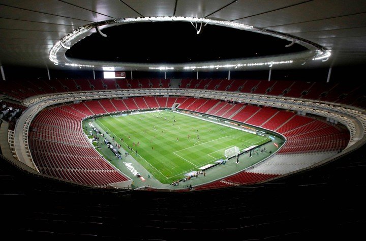 Le stade de Guadalajara, un autre stade à la hauteur. AFP.