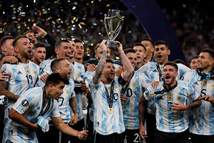 L'Argentine a été couronnée championne de la Finalissima à Wembley.