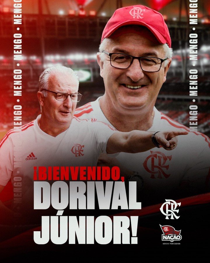 Dorival Junior sur le fait d'être annoncé par Flamengo.