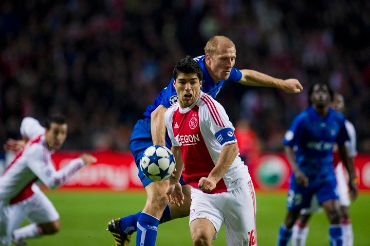 El Pistolero a joué pour l'Ajax entre 2007 et 2011 REUTERS/Robin van Lonkhuijsen/United Photos