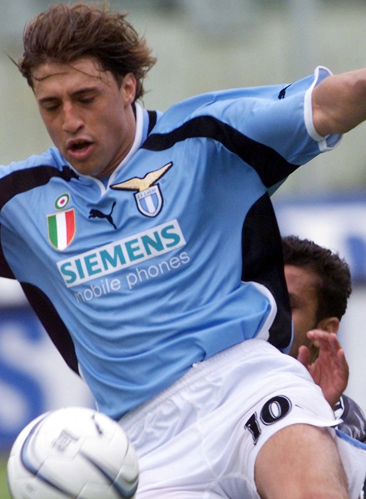 Valdanito dans un maillot de la Lazio (AP).