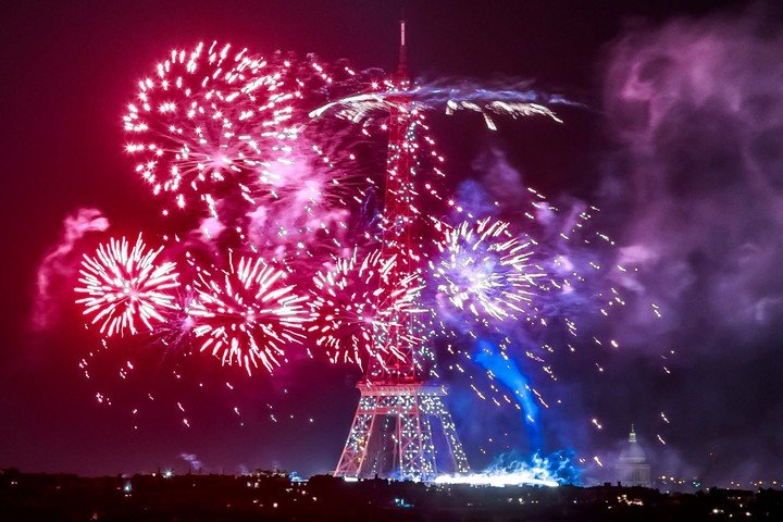 Le feu d'artifice du festival français.