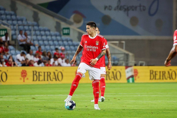 Enzo a conclu un bon match (presse Benfica).