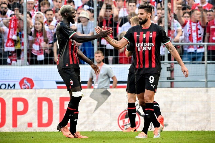 Le Milan a débuté son camp d'entraînement de pré-saison en Allemagne il y a quelques jours (EFE/EPA/SASCHA STEINBACH).