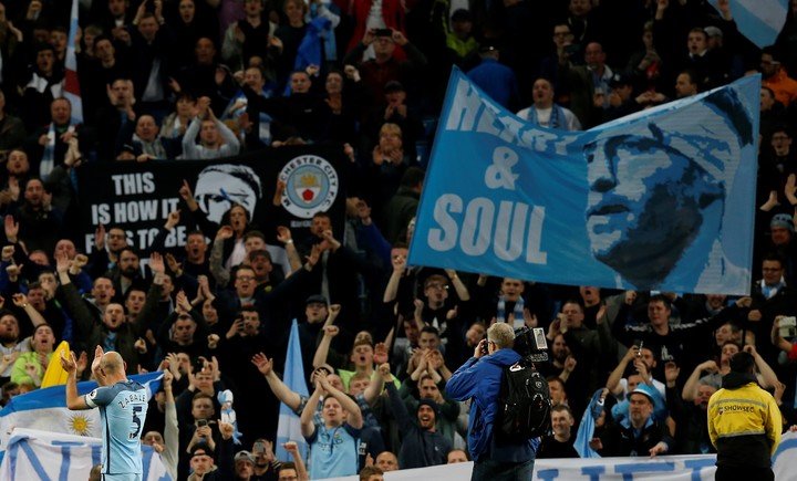 L'amour des fans de Manchester City pour Pablo Zabaleta (Photo : REUTERS).