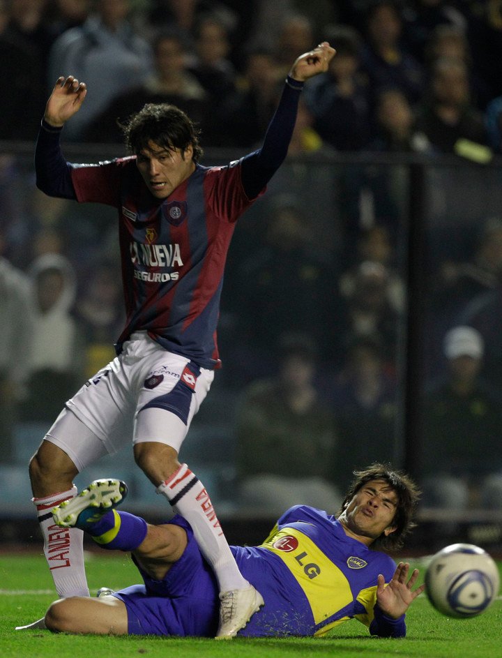 Palomino avec San Lorenzo's en 2011 (AP).