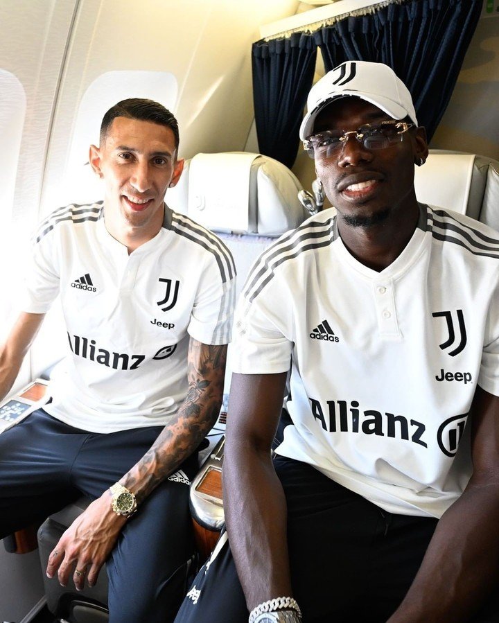La Juventus, avec Di Maria, s'est rendue aux États-Unis.