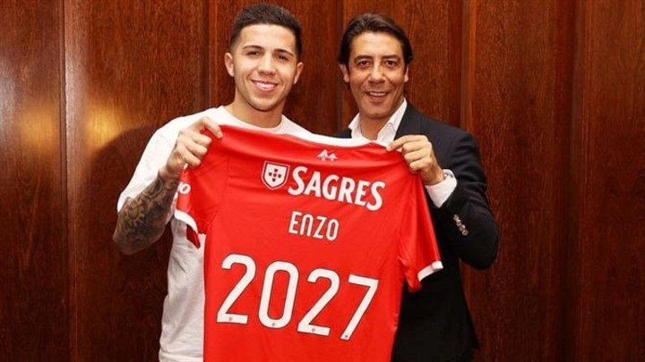 Rui Costa avec Enzo Fernández : jusqu'en 2027.