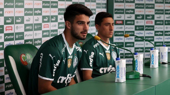 López et Merentiel à Palmeiras.
