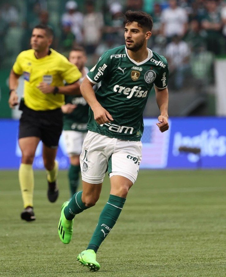 El Flaco López a déjà fait ses débuts à Palmeiras.