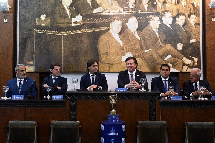 D'Onofrio avec d'autres dirigeants (AFP).