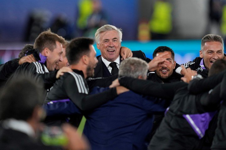 Ancelotti, heureux (AP)