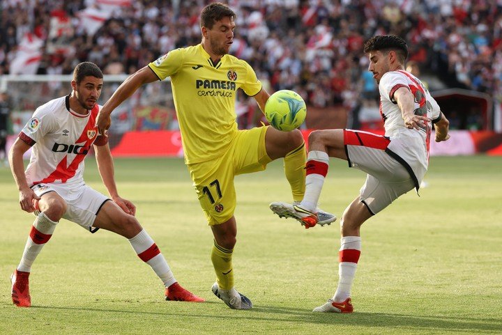 Gio Lo Celso lors d'un de ses derniers matchs à Villarreal.