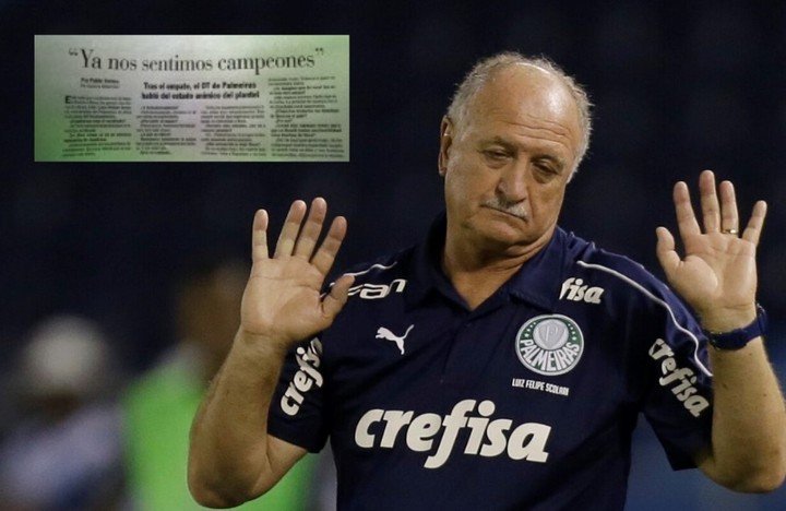 Scolari affrontera en demi-finale l'une de ses anciennes équipes, Palmeiras, le double champion d'Amérique.