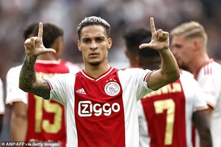 Anthony a rejoint l'Ajax en 2020 en provenance de Sao Paulo pour 15 millions d'euros.