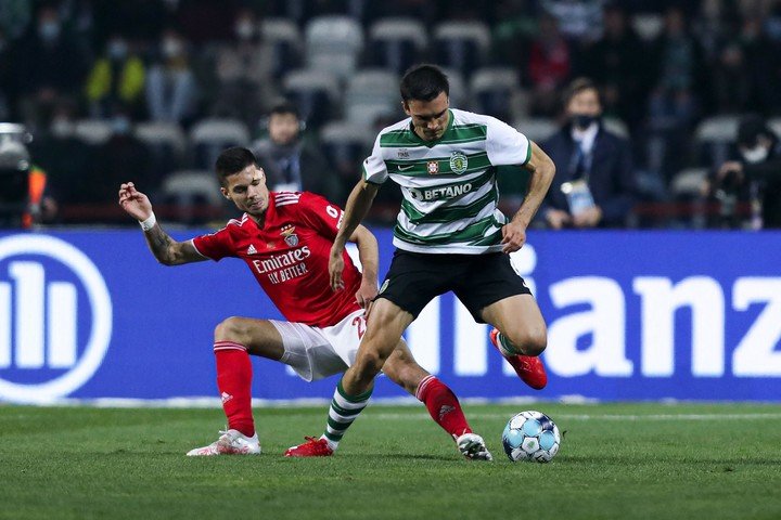 Joao Palhinha face à Benfica (Photo : AFP).