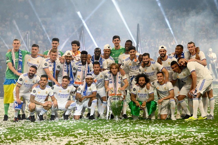 Le Real Madrid part à la conquête de sa 15e Ligue des champions (Photo : OSCAR DEL POZO / AFP)