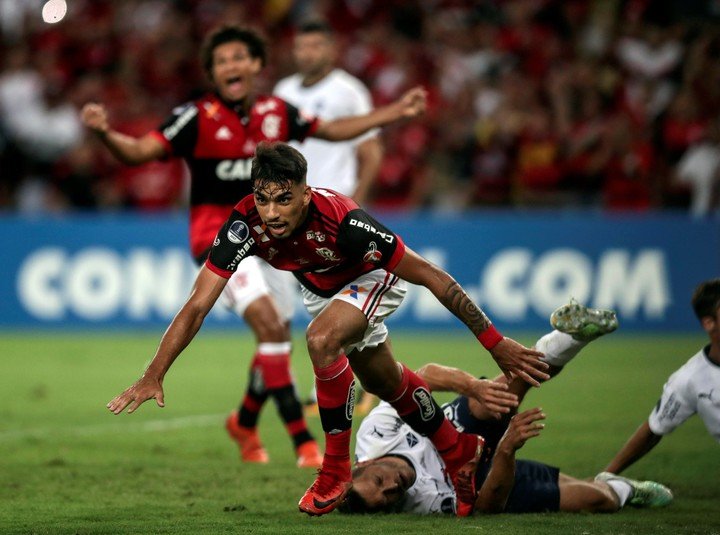 Paquetá a marqué le 1-0 mais ce n'était pas suffisant..... Le reste appartient à l'histoire. (EFE/Antonio Lacerda)