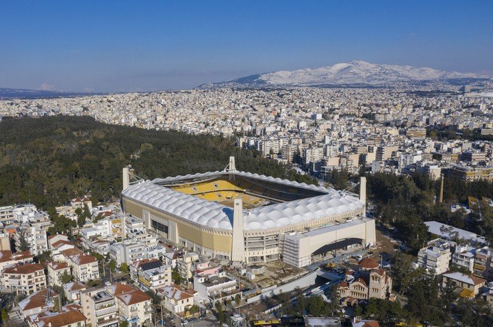 Le stade OPAP Arena en Grèce est l'un des lieux possibles.