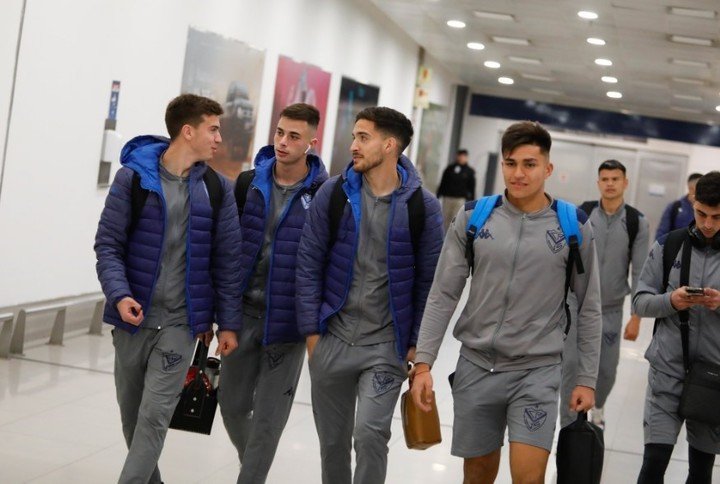 Velez est déjà à Cordoba pour le match contre Talleres (Prensa Velez).