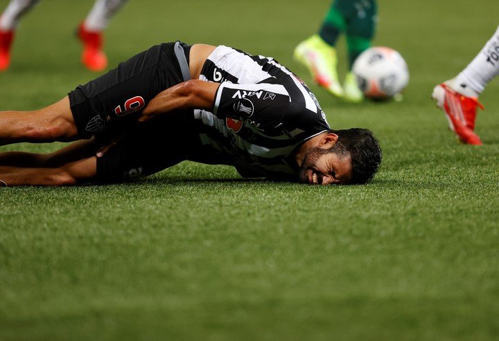 Le séjour de Diego Costa au Brésil a été très court et entaché de blessures (Photo : AP).