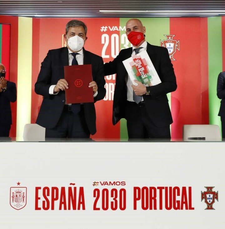 L'Espagne et le Portugal ont l'avantage pour 2030. (Photo : RFEF Press)