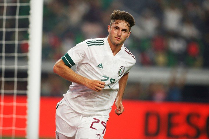 Le joueur de Feyenoord Santiago Gimenez (Photo : REUTERS).