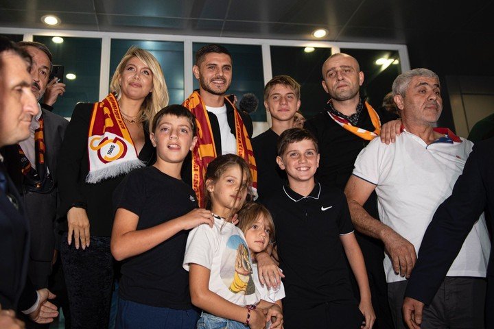 Wanda, Icardi et toute la famille en Turquie.