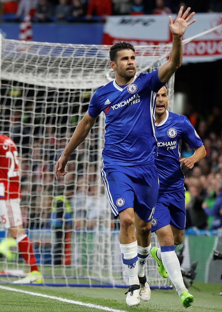 Costa à Chelsea (AP Photo/Frank Augstein)