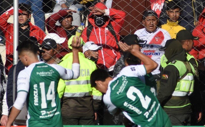 Incidents inhabituels en Bolivie. Photo : @EstadisticoBo
