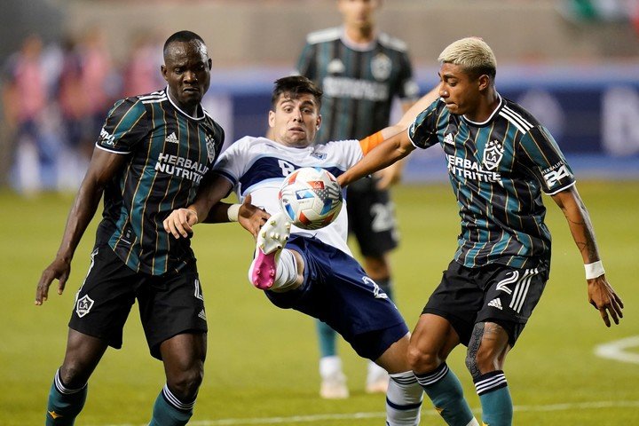 Julian Araujo en action en MLS (Photo : AP).