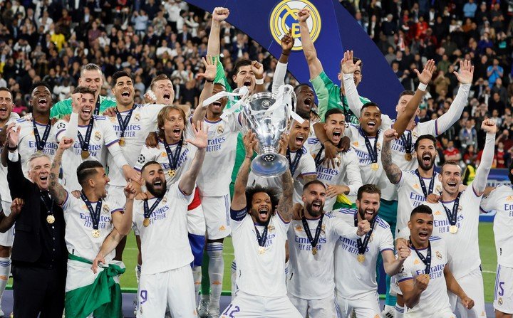 Le Real Madrid, le champion en titre. EFE/JuanJo Martín