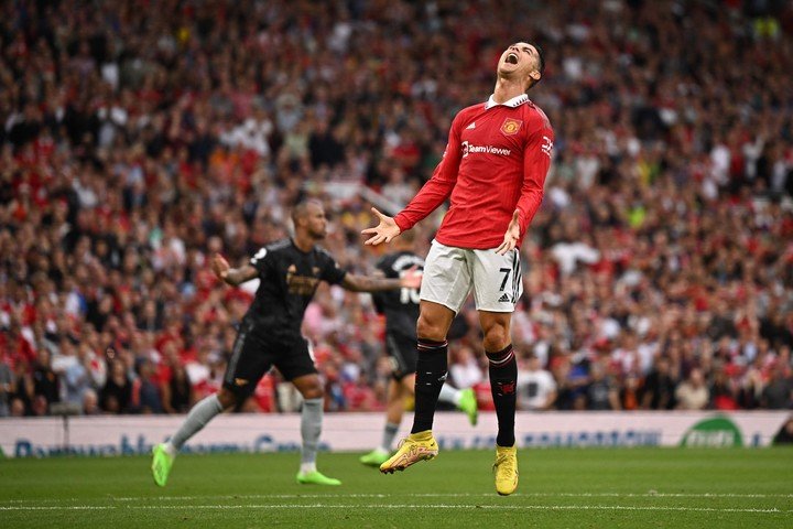 Cristiano veut quitter Manchester United (Photo : Oli SCARFF / AFP)