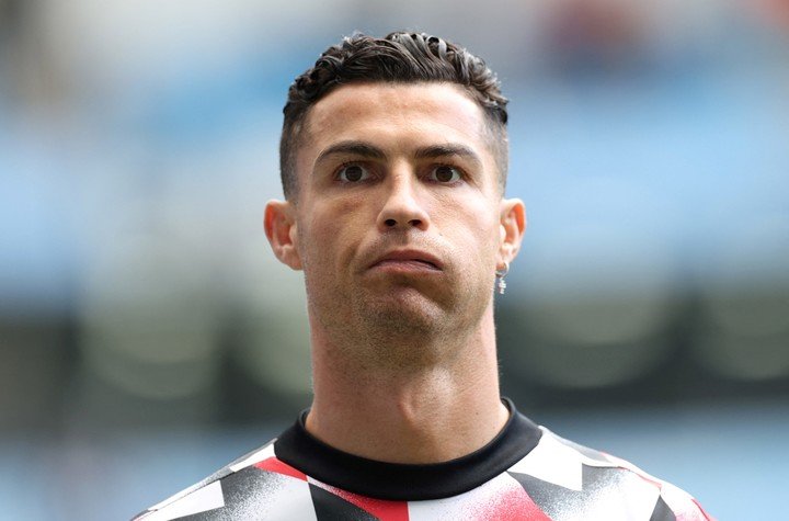 Cristiano Ronaldo n'a pas joué une minute lors du derby contre Manchester City (Photo : REUTERS).