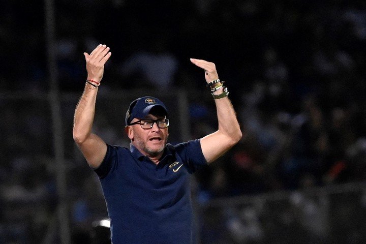 Il a fait ses adieux au club et aux supporters (PEDRO PARDO/AFP).