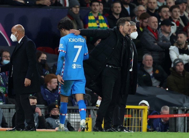 Pour Simeone, l'attaquant portugais est très important (Photo : REUTERS).