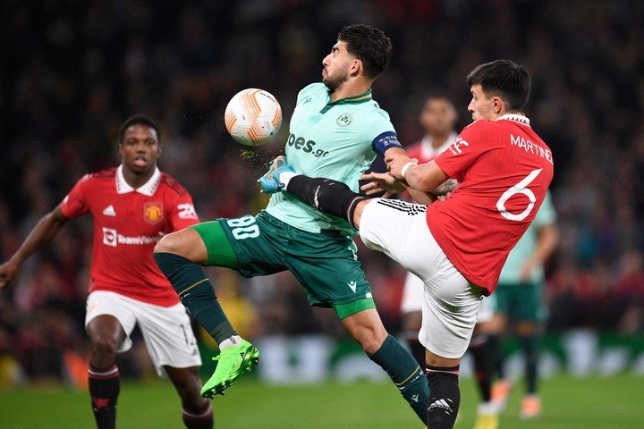 L'équipe d'Erik ten Hag a lancé Lisandro Martinez (Photo : AFP).