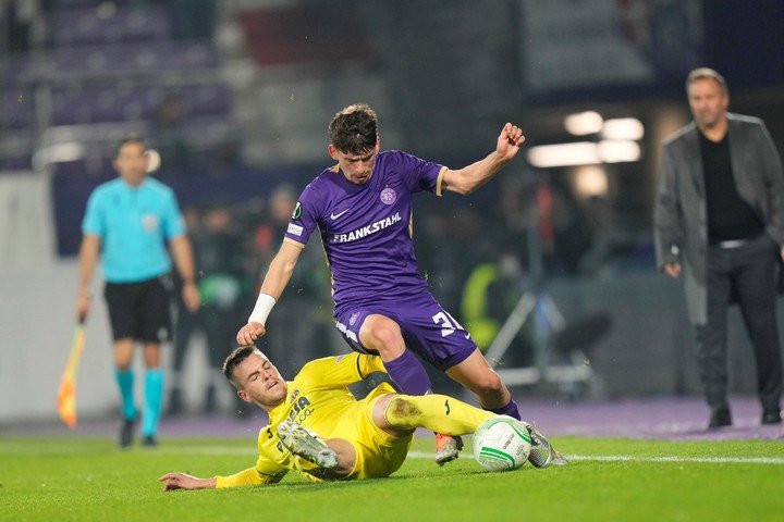 Giovani Lo Celso a débuté pour l'équipe entraînée par Unai Emery (Photo : AP).