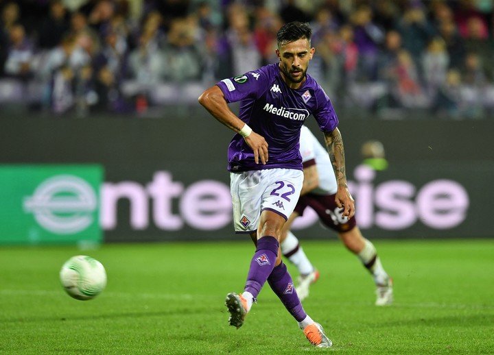 Nicolas Gonzalez a inscrit le deuxième but sur penalty (Photo : REUTERS).