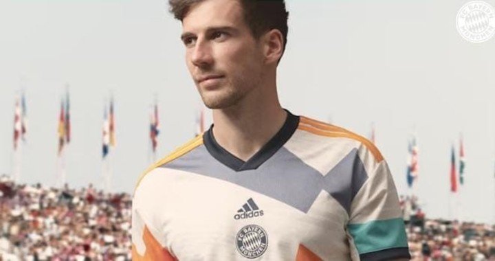 Le maillot est inspiré du stade olympique de Munich (Photo : Press Bayern Munich).