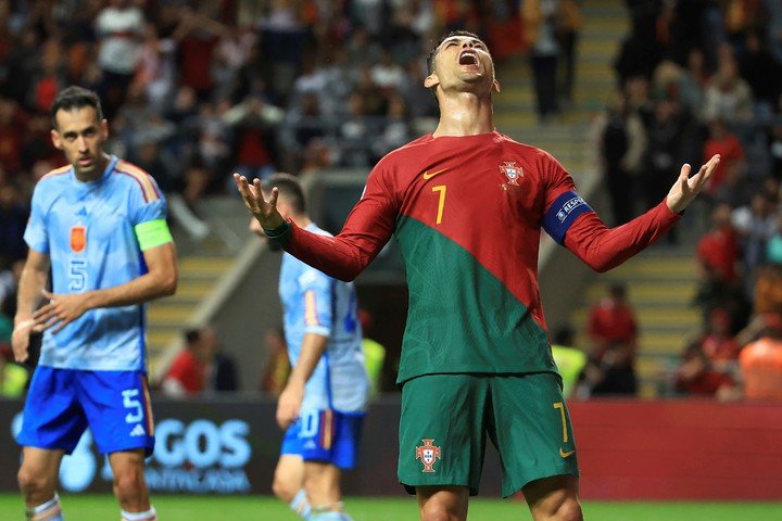 Ronaldo, le meilleur buteur international, arrive atone (AP Photo/Luis Vieira)