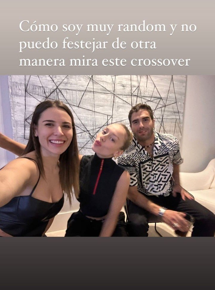 L'histoire de Mina Bonino avec Ester Expósito et Nico Furtado (Photo : @minabonino).