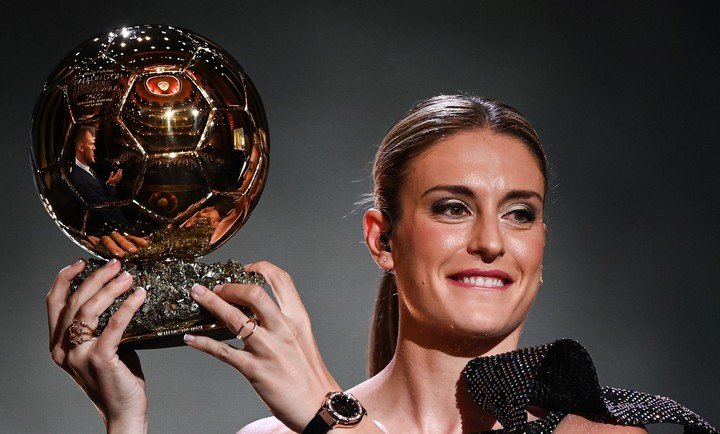 Alexia Putellas remporte le Ballon d'Or féminin (AFP)